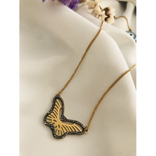 ΒYTTERFLY NECKLACES