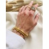 LEVANTE  GOLD BRACHELET 